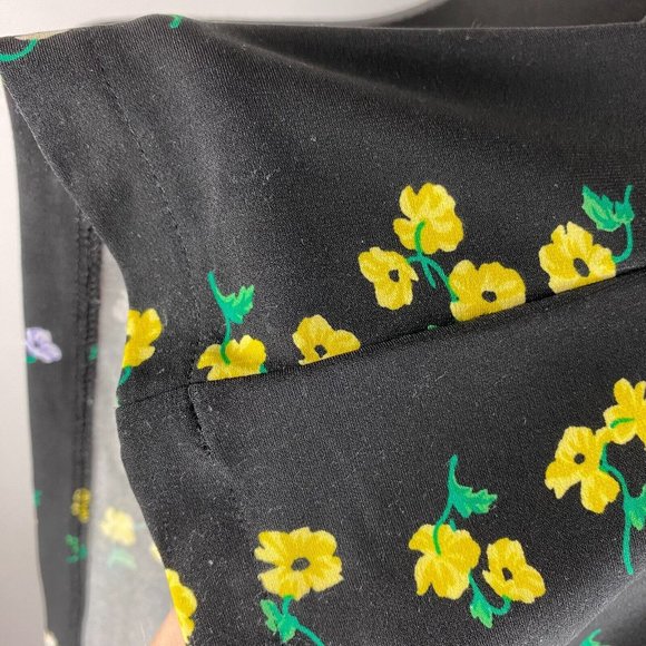 Ann Taylor S Floral Patterned Off The Shoulder Short Sleeve Blouse Top - Picture 10 of 12